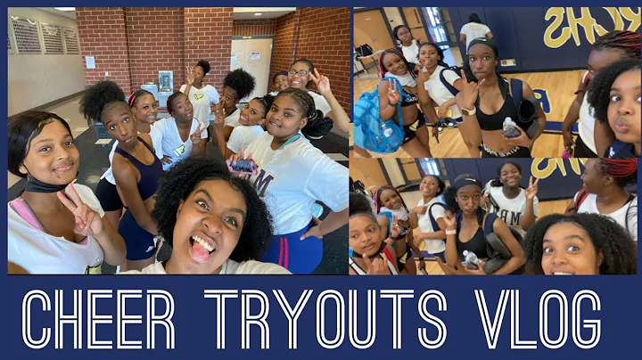 My LAST  high school cheer tryouts *Senior year*