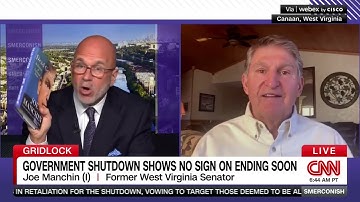 Joe Manchin joins Smerconish on CNN to discuss government shutdown, healthcare, open primaries