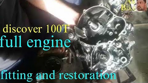 how to Discover 100t full engine fitting and restoration!  part 2  #Asbike