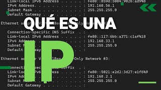 ¿Qué es una IP?  Para qué sirve la IP  Curso de REDES fácil  1