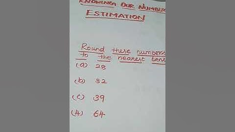 Knowing our numbers- Exercise 1.3, class - 6