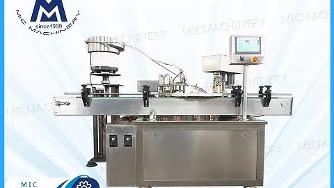 Penicillin Bottle Filling Machine: One Minute To Show How Does Machine Fill And Cap Automatically