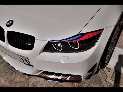 new-bmw-e90-m-style-headlights-,-unboxing-and-installation