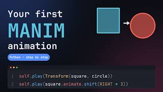 How to create animations in Python with Manim - part 1 