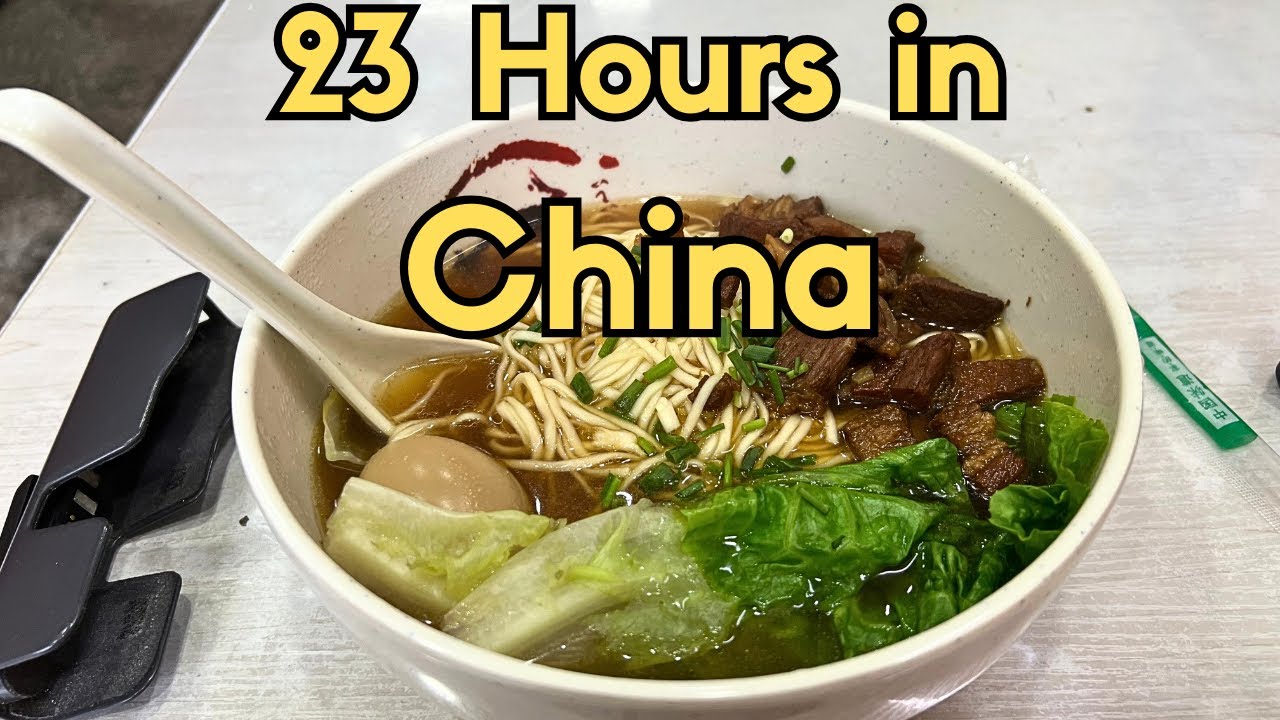 Exploring Shenzhen, China on a 23 hour layover to Thailand