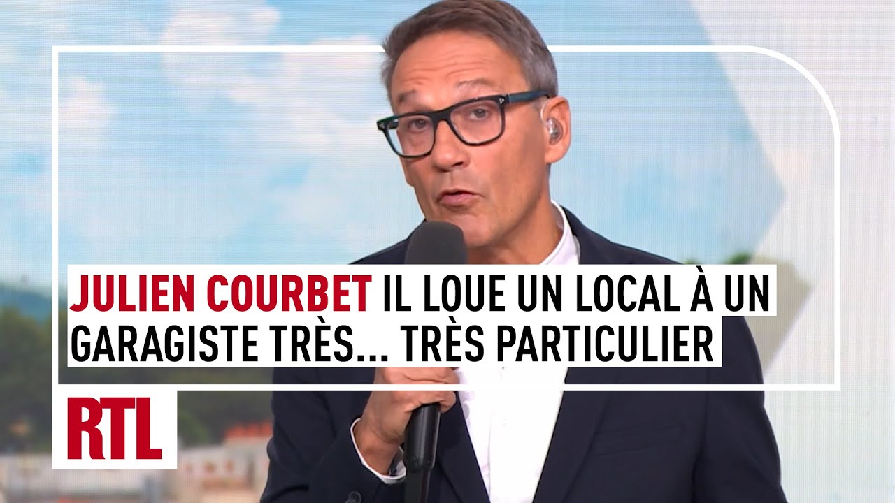 Julien Courbet : il loue un local à un garagiste très… très particulier