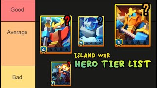 Island War : Hero Tier List screenshot 4