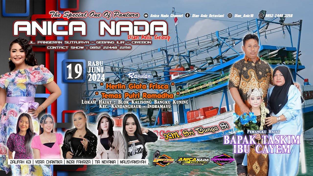 🔴LIVE ANICA NADA ( DIAN ANIC ) | SIANG 19 JUNI  2024 | KALISONG - PAREAN | KANDANGHAUR | INDRAMAYU