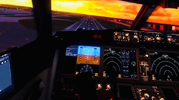 AMAZING GRAPHICS! | X-Plane 11 landing in LOT 737 MAX 8 at London Heathrow | RTGI RAY TRACING