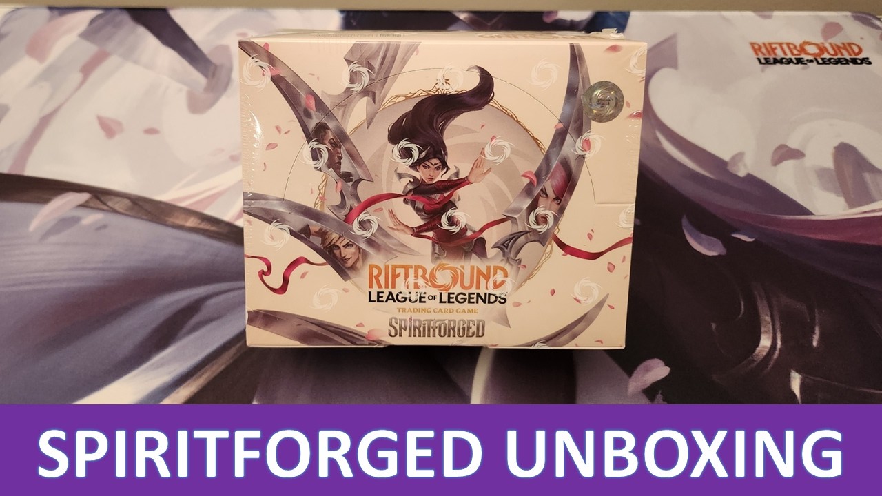 Riftbound Spiritforged Booster Box Opening