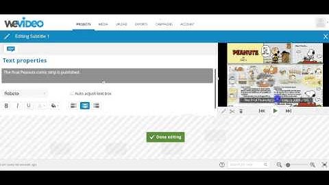 Adding Overlay Text in WeVideo