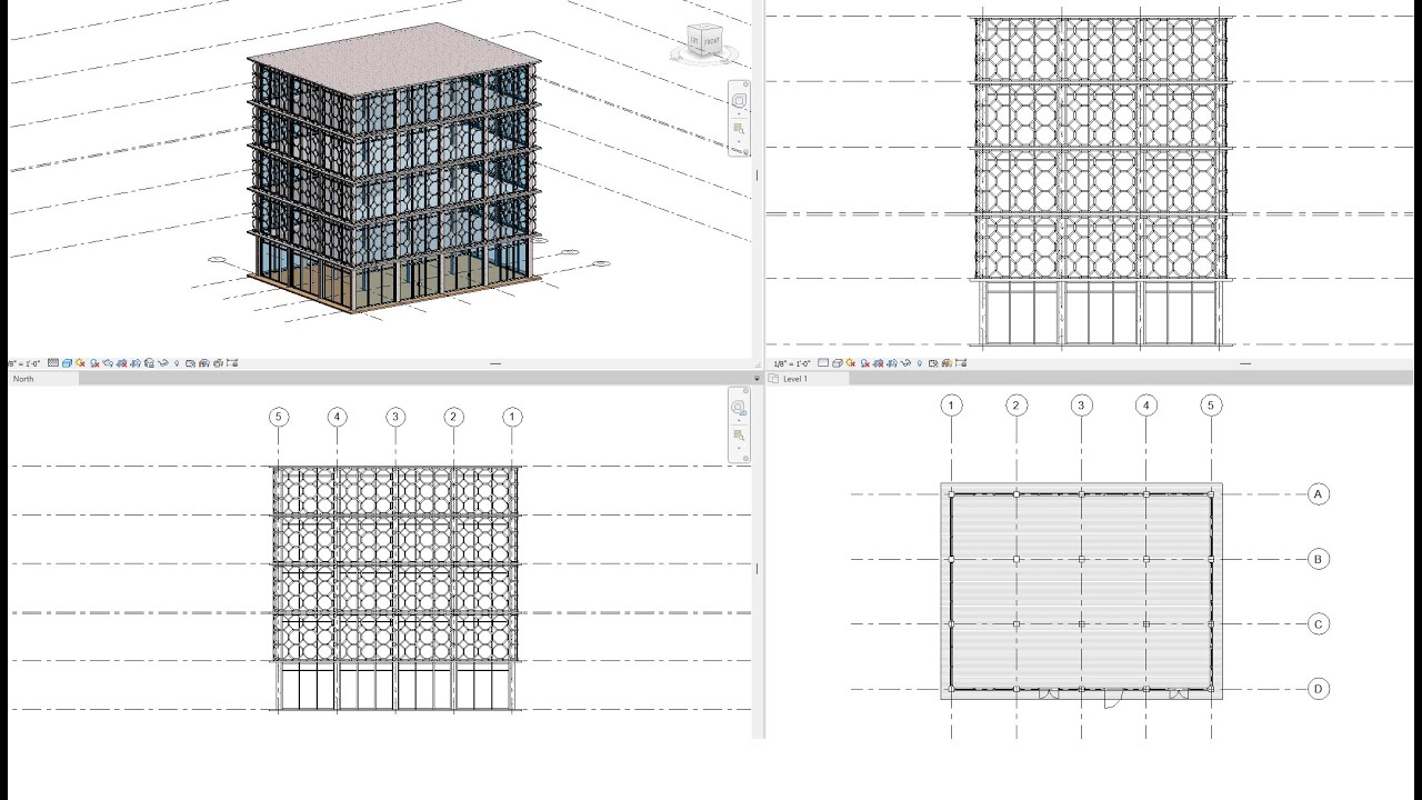 Revit for an architectural project - YouTube
