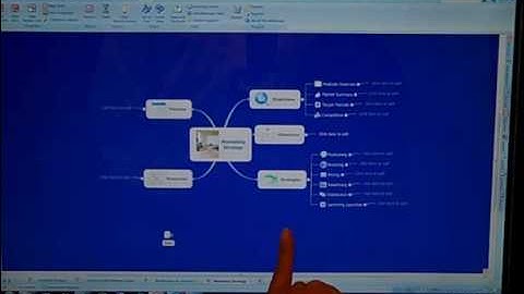 MindManager 8 for Windows - Flick Gesture Video