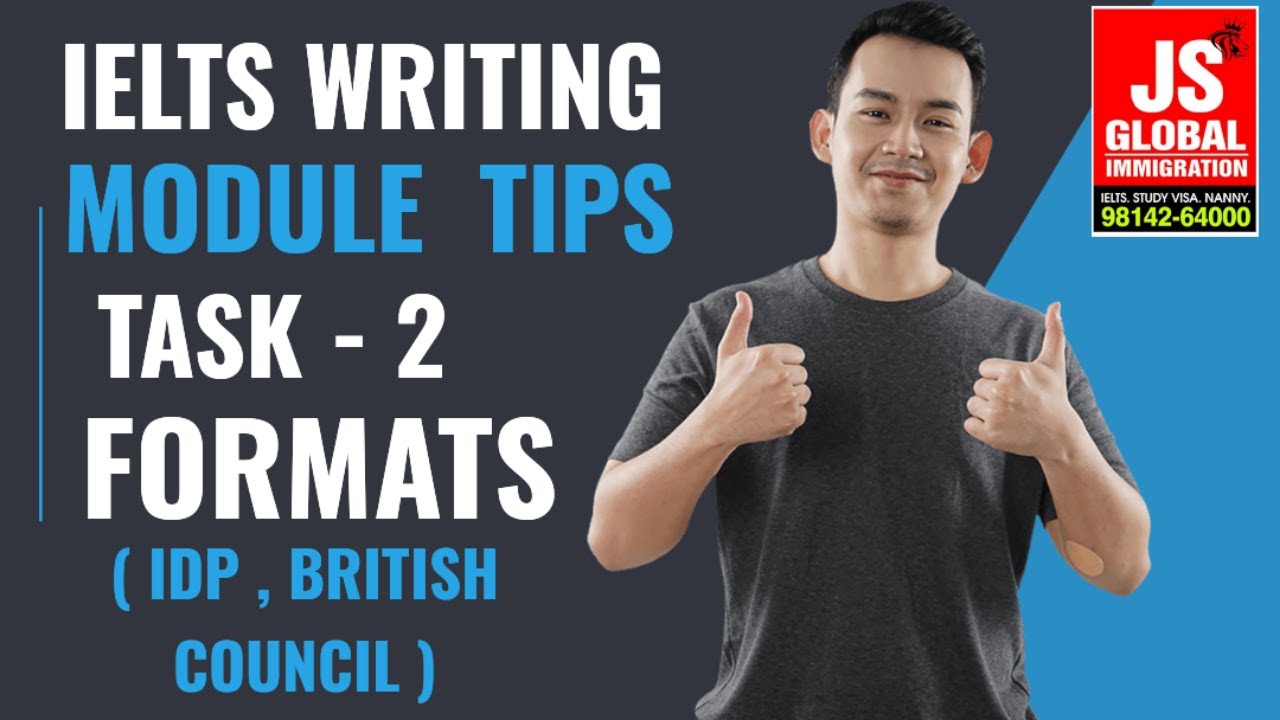 IELTS Writing Module Tips Task 2 Formats IDP British Council 
