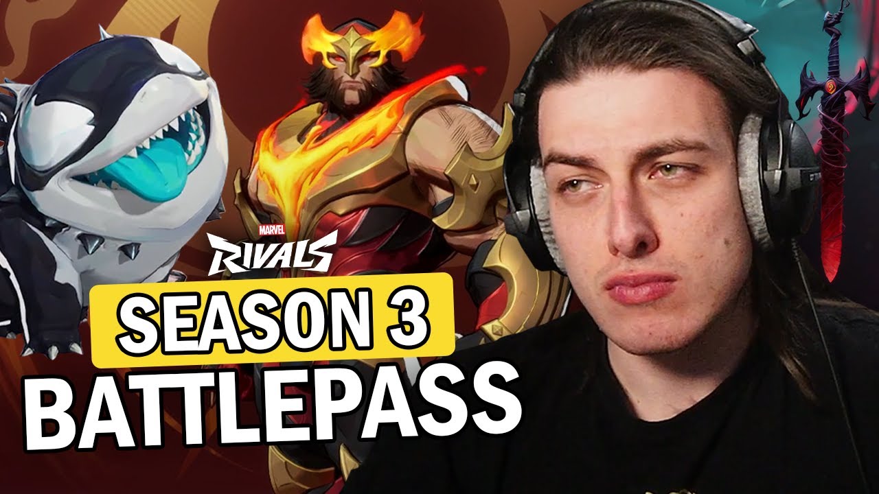 ALL Season 3 Battle Pass Skins in Marvel Rivals