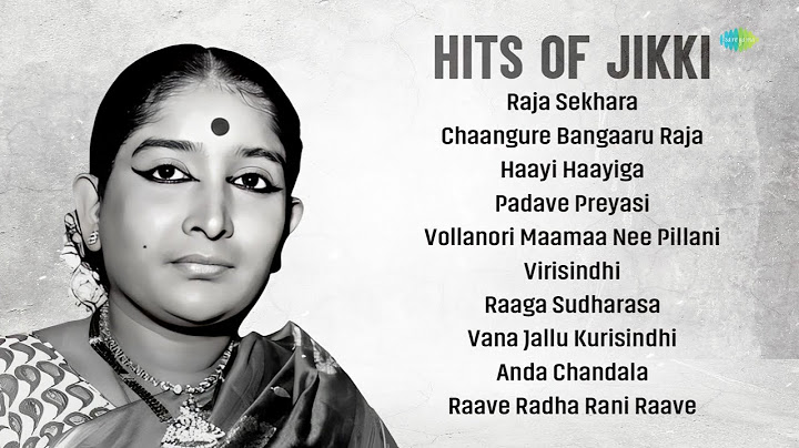 HITS OF JIKKI | Raja Sekhara | Chaangure Bangaaru Raja | Haayi Haayiga | Padave Preyasi