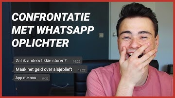 WhatsApp-oplichter valt door de mand: Jorn gaat de confrontatie aan