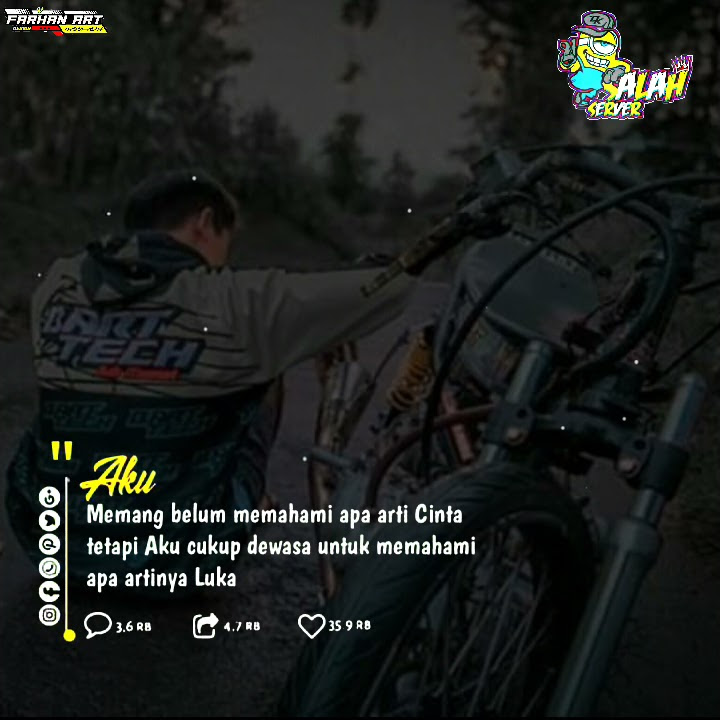 #QUOTES LITERASI INDONESIA.LAGU CUMA KAMU