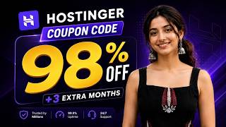 Hostinger 98% OFF Coupon Code Today | Hostinger Coupon Code | Hosting Best Coupon Code In 2026