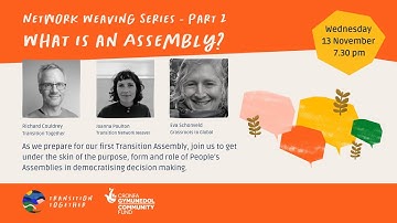 Network Weaving Session - What is an Assembly?