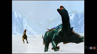 ampelosaurus vs megalosaurus (My DBWC season 6) GB2 #pong1977 #dinosaur