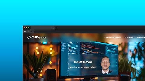 Mi Primer Portafolio Web | HTML, CSS, JavaScript