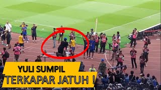 Yuli Sumpil Drijen Arema Jatuh Pingsan Di Depan Ribuan Aremania