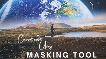 How to create 😍 epic fantasy sky using capcut 😉 #editing #videoediting #masking