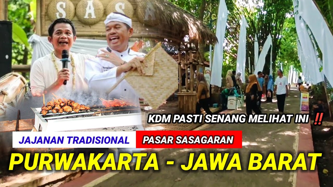 PASAR SASAGARAN PURWAKARTA ‼️ TIDAK KALAH RAME DARI LEMBUR PAKUAN SUBANG - KANG DEDI MULYADI