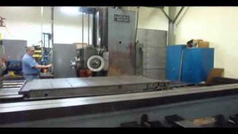 Lucas Model 42B120 Horizontal Boring Mill