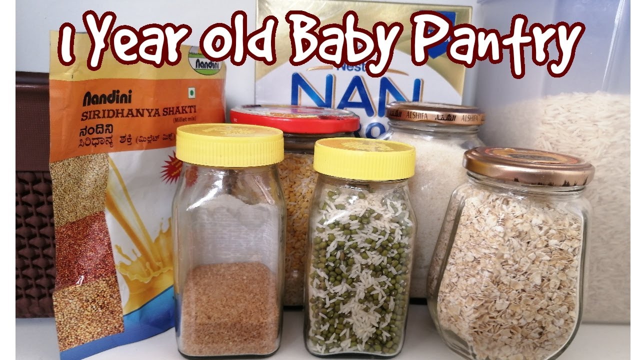 What I keep in my 1 Year Old Baby Pantry Pantry Organisation Video
