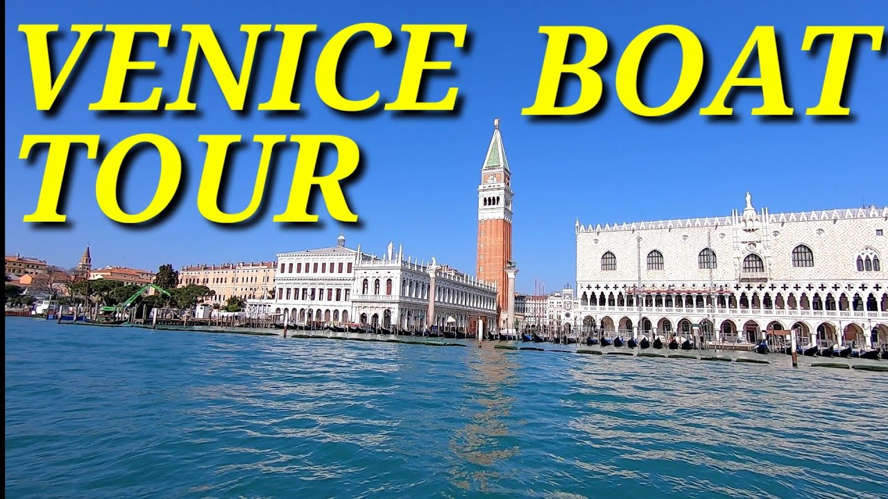 VENICE ITALY BOAT TOUR LINE 5.2 SAN MARCO TO FONDAMENTA NOVE