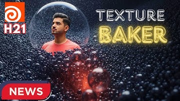Houdini 21 First Look: Texture Baker overview