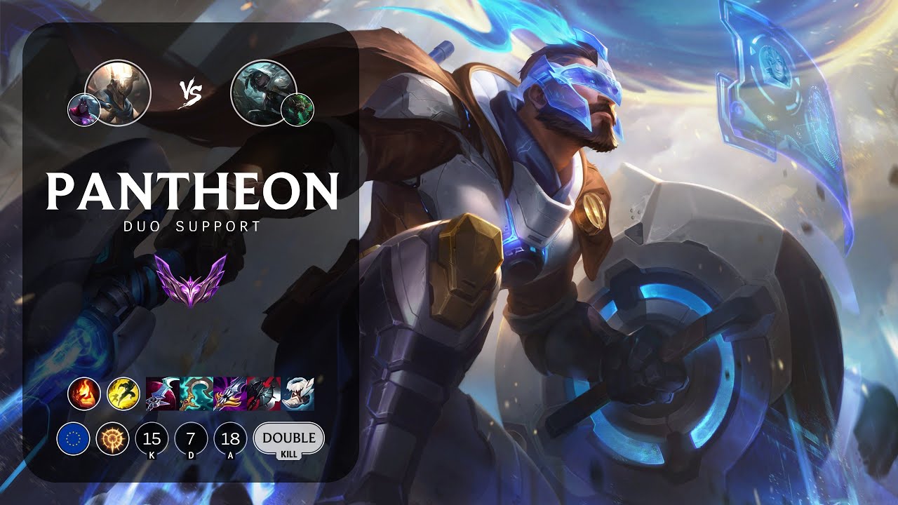 Pantheon Support vs Senna EUW Master Patch 12.22 YouTube