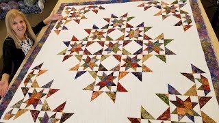 Fast  Fun  AND EASY! Nine Sisters Quilt Tutorial :)