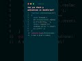 Check Palindrome in 4 Lines #shorts #javascript #coding