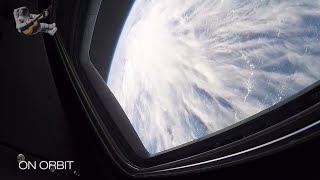 Internal capsule camera of the Boeing Starliner during Orbital Flight Test