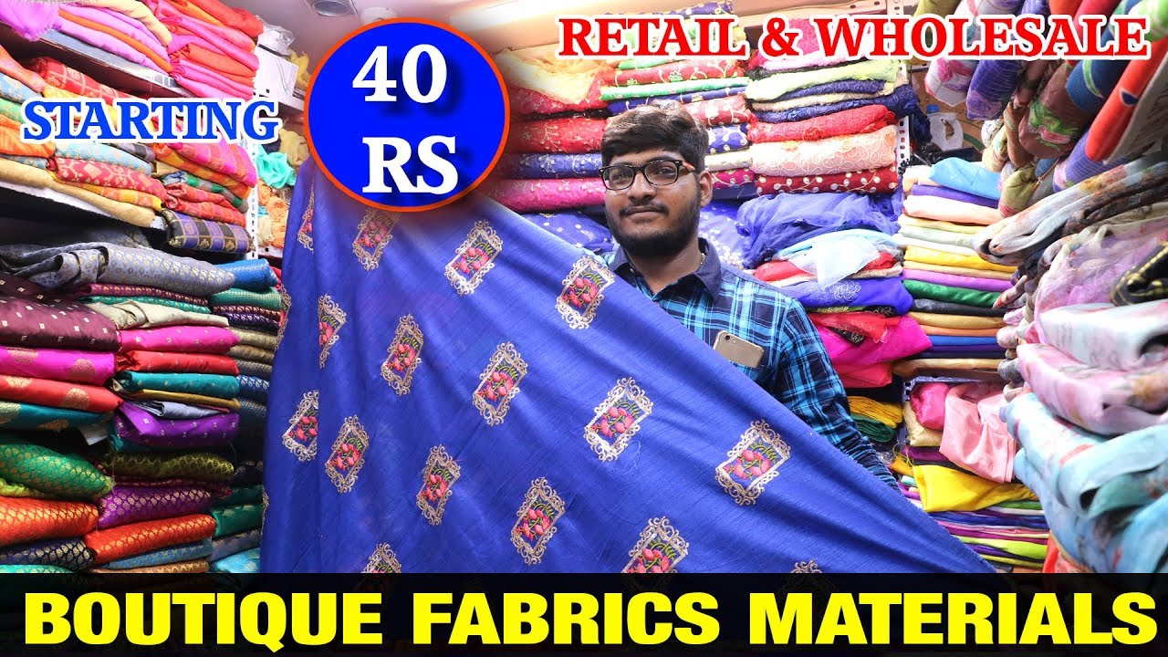 Dress material Boutique Fabric at wholesale price \\ suit, lehenga ...