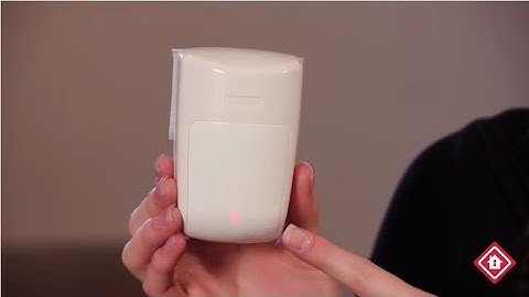 Wireless Motion Detector - Tutorial | Protect America