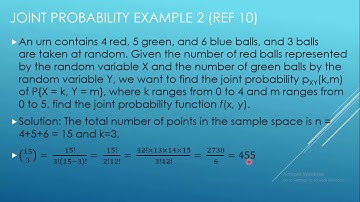 Probability and Statistics Course - Lesson 22 - Joint and Conditional, Marginal PMF