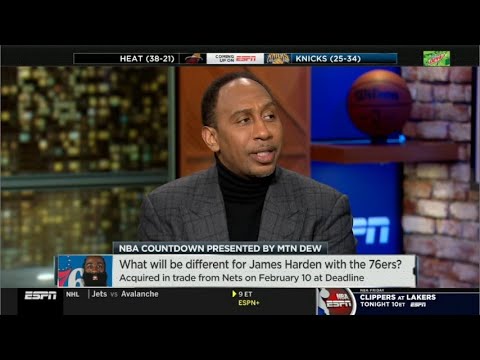 NBA Countdown | Stephen A. "reacts to" James Harden debut tonight in 76ers vs Timberwolves - NBA Countdown | Stephen A. "reacts to" James Harden debut tonight in 76ers vs Timberwolves