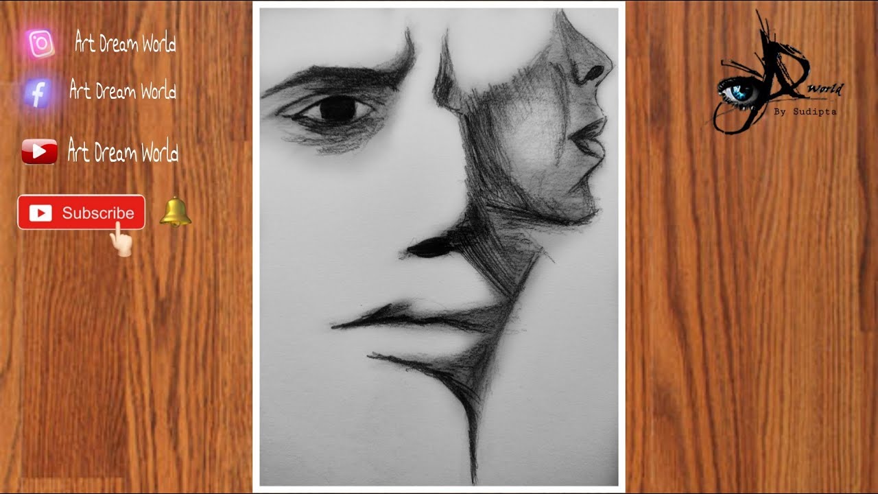 a creative video drawing step by step draw || how to draw meaningfull ...