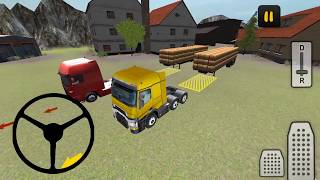 Farm Truck 3D: Hay Extended #1 Farm truck trasnport, Android Gameplay screenshot 3
