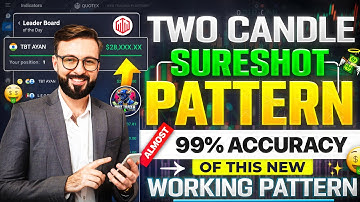 🚀Two Candle Sureshot Pattern || 100% Working New Sureshot Bug || @TheBoyzTrader13 #quotexwithdrawal