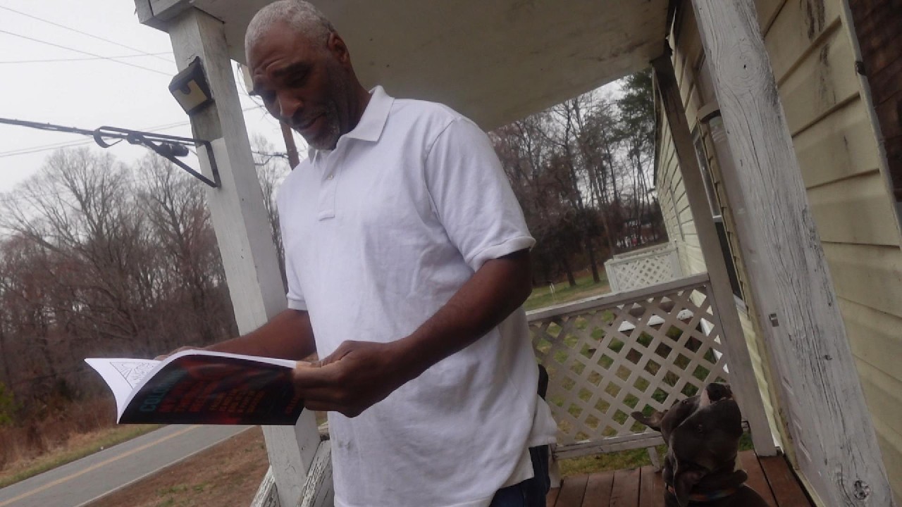 Street Interview, Mike has a new tool that may help him stay clean 