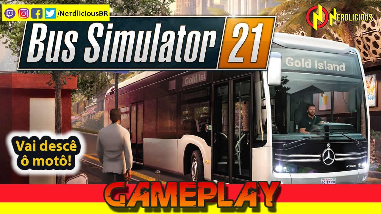 ATÉ NO JOGO O NEGOCIO ESTÁ FEIO #02 - BUS SIMULATOR 2021 (VOLANTE