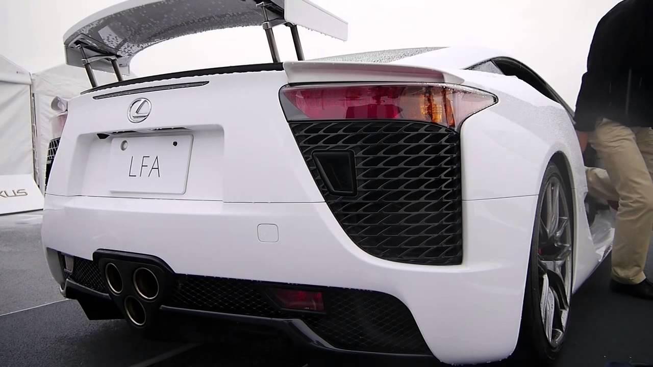 Lexus lfa sound