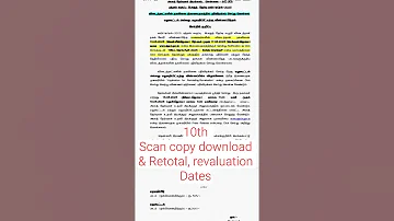 Tamil Nadu SSLC 10th Public Exam 2025 Scan Copy Download Retotaling Revaluation Dates Announced 