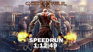 God of War 2 Any% NG+ Speedrun in 1:12:49