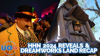 Halloween Horror Nights 2024 Original Houses \& DreamWorks Land Preview Recap